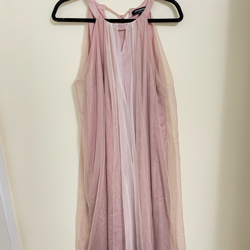 Vero Moda Pink Sleeveless Dress